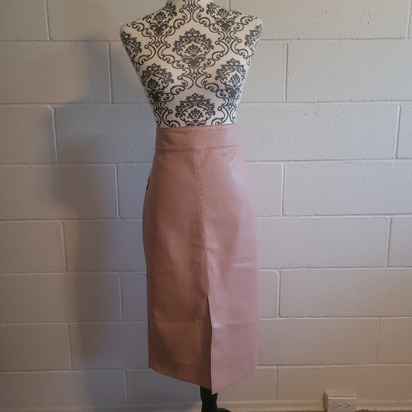 Babaton NWT pink skirt, size 12 - Picture 3 of 9